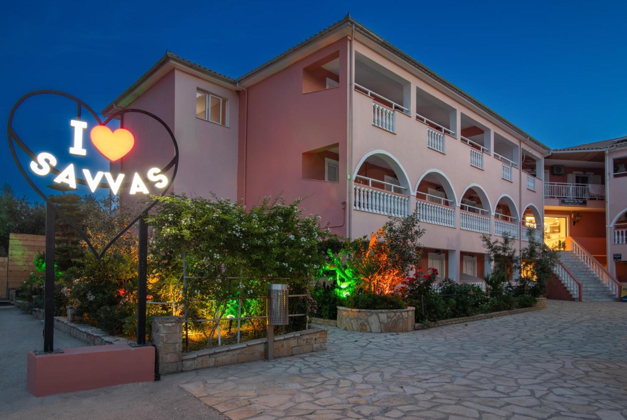 Savvas Hotel (Adults Only) Laganas Exterior foto